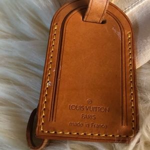 ♥️Authentic Louis Vuitton Luggage Tag EUC